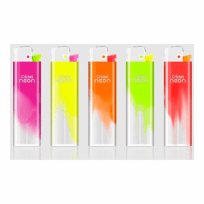 Cricket Lighters - Fusion Neon Flint - Image 1