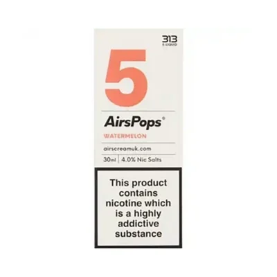 Airspops Liqua Elements 30Ml Vg50/Pg65 0Mg Watermelon 30Ml 5 - Image 1
