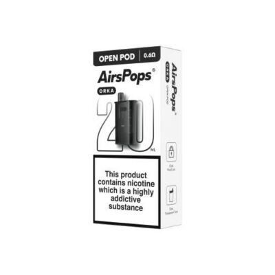 AirsPops Orka Open Pod (Dual Coil-0.6Ohm) 1.2Ohm 1 - Image 1