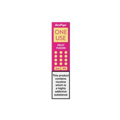 Airspops One Use 3Ml 3.6% N/Salt Fruit Fusion 10 - Image 1