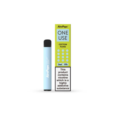 Airspops One Use 3Ml 5% N/Salt Cotton Floss 10 - Image 1