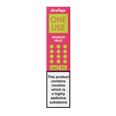 Airspops One Use 3Ml 5% N/Salt Dragon Fruit 10 - Image 1