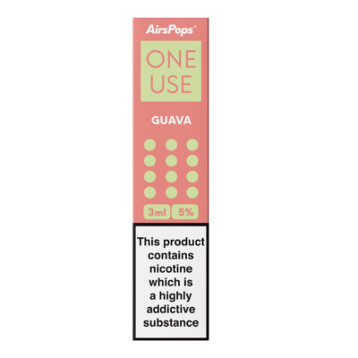 Airspops One Use 3Ml 3.6% N/Salt Guava 10 - Image 1