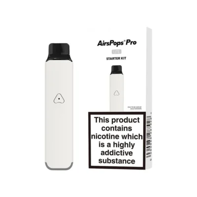 AirsPops Pro Lite Set Matte White 1 - Image 1