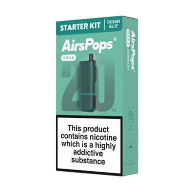 AirsPops Orka Starter Kit (Ocean Blue) 900Mah 1 - Image 1