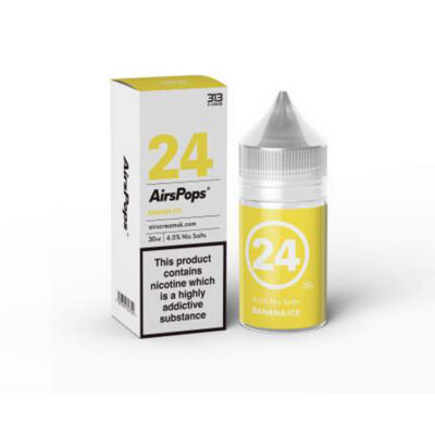 Airspops One Use Xv 15Ml 4% N/Salt 24 Banana Ice 30Ml 5 - Image 1