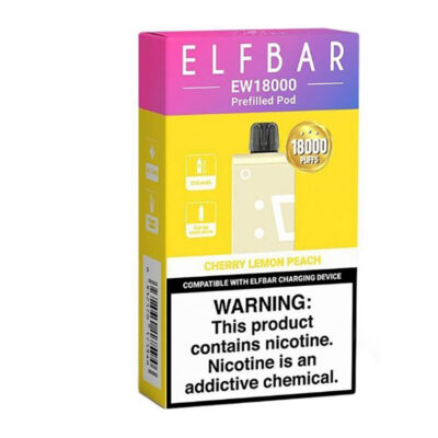 Elfbar 18K Pods Cherry Lemon Peach - Image 1