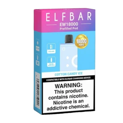 Elfbar 18K Pods Cotton Candy Ice - Image 1