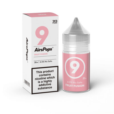 Airspops One Use Xv 15Ml 4% N/Salt 9 Fruit Fusion 30Ml 5 - Image 1