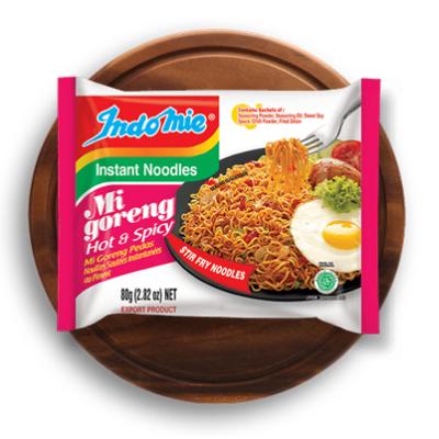 Indomie Instant Noodles Mi Goreng Hot & Spicy 80g packet of 5 - Image 3