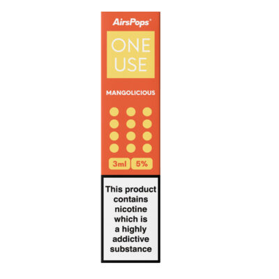 Airspops One Use 3Ml 3.6% N/Salt Mangolicious 10 - Image 1