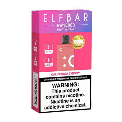Elfbar 18K Pods California Cherry - Image 1