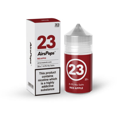 Airspops One Use Xv 15Ml 4% N/Salt 23 Red Apple 30Ml 5 - Image 1