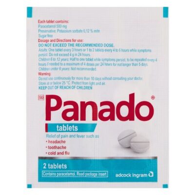 Panado Tablets 2's Display Card 48's - Image 1