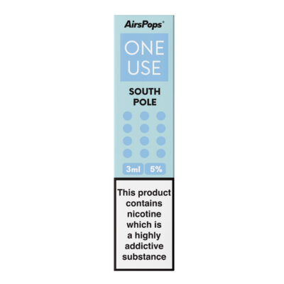 Airspops One Use 3Ml 5% N/Salt South Pole 10 - Image 1
