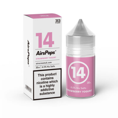 Airspops One Use Xv 15Ml 4% N/Salt 14 Strawberry Yogurt 30Ml 5 - Image 1