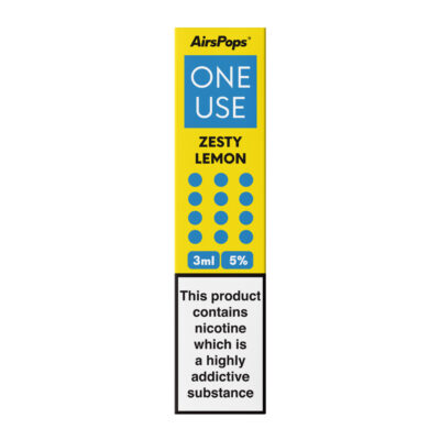 Airspops One Use 3Ml 3.6% N/Salt Zesty Lemon 10 - Image 1