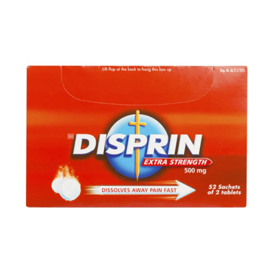 Disprin Extra Strength Tablets Tablets 52 x 2 Strip - Image 1