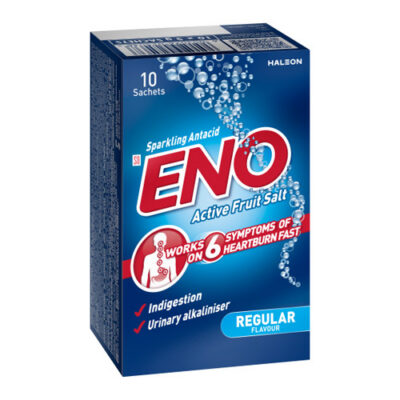 Eno Fruit Salts Travel Pk Regular Granules 10g Pack of 10 - Image 1