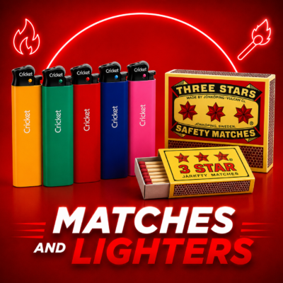 Matches & Lighters