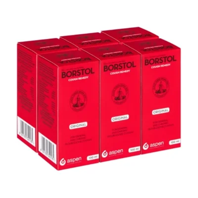 Borstol Cough Syrup Remedy Original Liquid 6 x 50 ml - Image 1