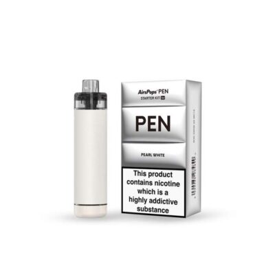 AirsPops Pen Starter Kit (Pearl White) 1500Mah 1 - Image 1