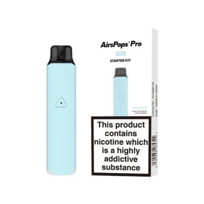 AirsPops Pro Lite Set Aqua Blue 700Mah 1 - Image 1