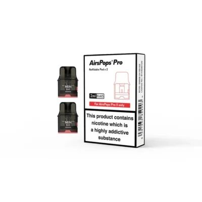 AirsPops Pro Refillable Pod 0.6 Ohm 2 X 2Ml - Image 1