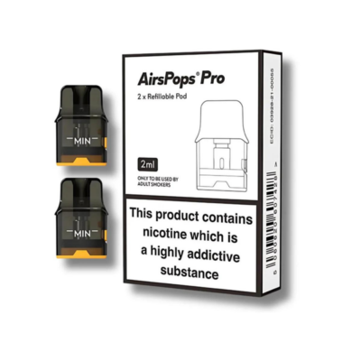 AirsPops Pro Refillable Pod 1.0 Ohm 2 X 2 Ml - Image 1