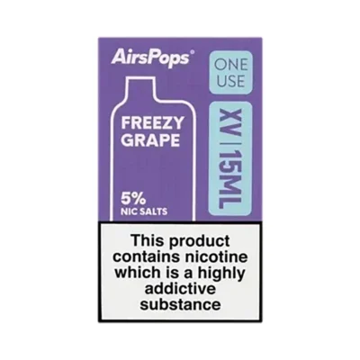 Airspops One Use Xv 15Ml 20Mg Grape Kiwi 30Ml 5 - Image 1
