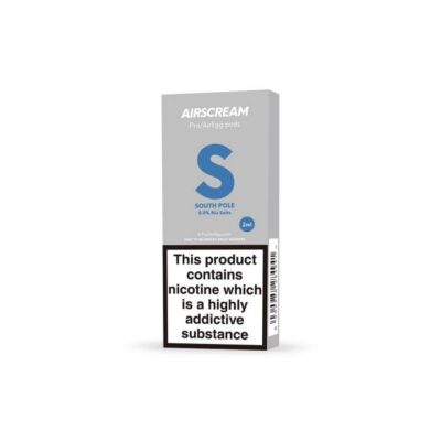Airspops Pro Prefilled Pods 5% N/Salt South Pole 2 X 2Ml - Image 1