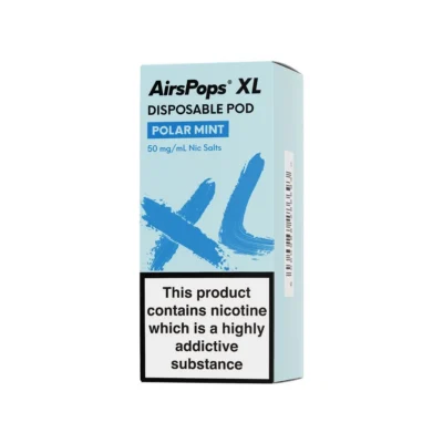 Airspops Xl Disposable Pod 5% N/Salt Polar Mint 10Ml - Image 1